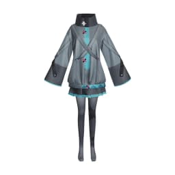 Anime Miku Movie Cosplay Anime Project Sekai Colorful Stage Sad Miku Cosplay Hoodies Halloween Party for Women Cosplay Costume