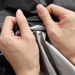 Outdoor Garden Terrace Stackable Chair Dust Cover Storage Bag Furniture Protection Cover Furniture Waterproof Black