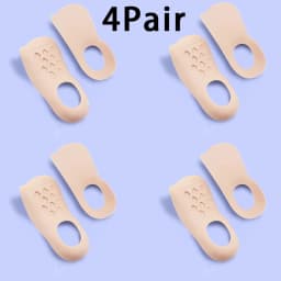 Arch Support Insoles for Shoes, Comfort Shoe Sole Pads, Shock Absorption Shoe Inserts, Unisex Foot Care Insoles, 1 Pair New