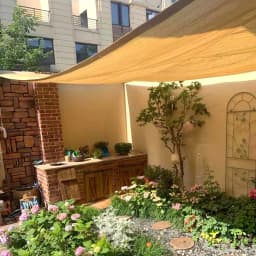 200GSM High Quality Thicken Anti UV HDPE Sun Shading Mesh Home Blacony Fence Netting Screen Gazebo Pergola Sun Sails