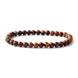 4mm Energy Garnet Bead Bracelet Natural Lapis Lazuli Tiger Eye Stone Bracelet for Men Women Reiki Yoga Bracelet Handmade Jewelry