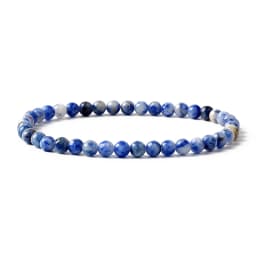 4mm Energy Garnet Bead Bracelet Natural Lapis Lazuli Tiger Eye Stone Bracelet for Men Women Reiki Yoga Bracelet Handmade Jewelry