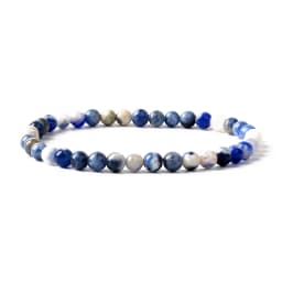 4mm Energy Garnet Bead Bracelet Natural Lapis Lazuli Tiger Eye Stone Bracelet for Men Women Reiki Yoga Bracelet Handmade Jewelry