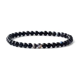 4mm Energy Garnet Bead Bracelet Natural Lapis Lazuli Tiger Eye Stone Bracelet for Men Women Reiki Yoga Bracelet Handmade Jewelry