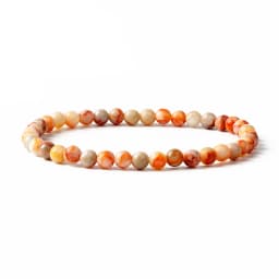 4mm Energy Garnet Bead Bracelet Natural Lapis Lazuli Tiger Eye Stone Bracelet for Men Women Reiki Yoga Bracelet Handmade Jewelry