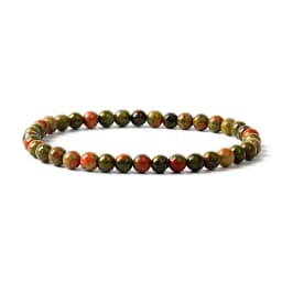 4mm Energy Garnet Bead Bracelet Natural Lapis Lazuli Tiger Eye Stone Bracelet for Men Women Reiki Yoga Bracelet Handmade Jewelry