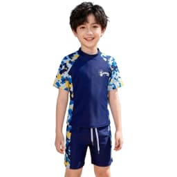 Boys Swimming Suits for 24 Months Kids Swimwear Toddler 3 4 5 6 7 8 9 10 11 Years Luxury Dinosaur Child Swimsuit SPF50+ 2pc Set