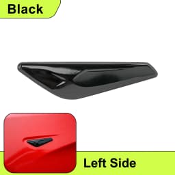Fender Emblem Trim For BMW X3 F25/X4 F26 2009-2017 Side Marker Finisher Glossy Trim Side Fender Badge 51117338569 51117338570