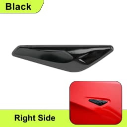 Fender Emblem Trim For BMW X3 F25/X4 F26 2009-2017 Side Marker Finisher Glossy Trim Side Fender Badge 51117338569 51117338570