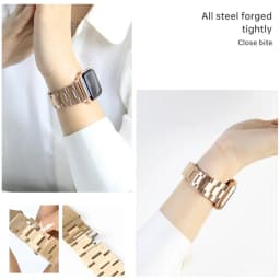 Women Stainless Steel Slim Bracelet For Apple watch Ultra 4 3 2 12 11 9 49mm 40 42 41 45 46mm Band for iWatch Luxury Metal Strap