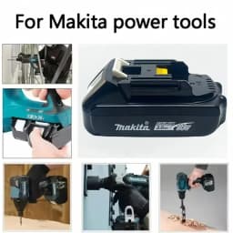 Makita DDF487 10mm Brushless 18V 3.0Ah Li-ion Cordless Drill, High Torque Electric Screwdriver With Makita 18V Battery