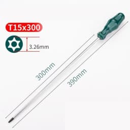 1pc 400mm Extra Long Screwdriver T10/T15/T20/25/25/T30 Lengthened Screwdriver For Torx Screwdriver Screw Drive Repair Tool