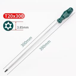 1pc 400mm Extra Long Screwdriver T10/T15/T20/25/25/T30 Lengthened Screwdriver For Torx Screwdriver Screw Drive Repair Tool