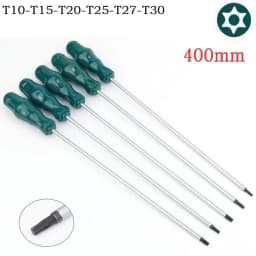 1pc 400mm Extra Long Screwdriver T10/T15/T20/25/25/T30 Lengthened Screwdriver For Torx Screwdriver Screw Drive Repair Tool