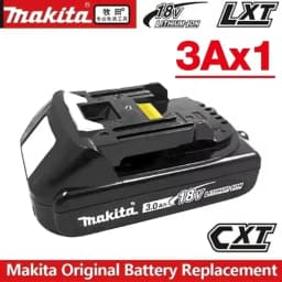 100% Original Makita 18V 6.0 Rechargeable LithiumBattery with LED Indicator High Capacity for Makita Cordles Power Tool Battery
