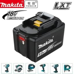 100% Original Makita 18V 6.0 Rechargeable LithiumBattery with LED Indicator High Capacity for Makita Cordles Power Tool Battery
