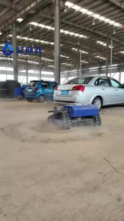 Customized New Agriculture Farm Garden Lawn Mower - Remote Control RC Model with Thickened Anti-slip Tracks