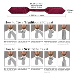 Barry.Wang Jacqaurd Silk Men Ascot Cravat Tie Floral Paisley For Male with Hanky Cufflinks 60 Colors Wedding Party Events Gift
