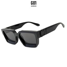 Brand Design Square Sunglass Men Vintage Retro Millionaire Sunglasses Women Thick Frame Fashion Glasses Dropshipping Gafas De So