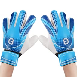 1 pair Non-Slip Soccer Goalie Gloves with Double Wrist Protection