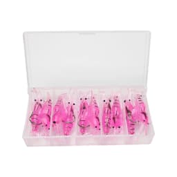 10PCS Fishing Lure 4cm 1.5g Artificial Silicone Wobbler Biomimetic False Shrimp Soft Bait with Hook For Carp Fishing Accessories