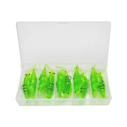 10PCS Fishing Lure 4cm 1.5g Artificial Silicone Wobbler Biomimetic False Shrimp Soft Bait with Hook For Carp Fishing Accessories