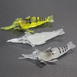 10PCS Fishing Lure 4cm 1.5g Artificial Silicone Wobbler Biomimetic False Shrimp Soft Bait with Hook For Carp Fishing Accessories