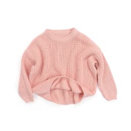 Autumn Winter Newborn Baby Girl Boy Knitted Long Sleeve Sweater Solid Loose Pullover Casual Tops Children Sweater Kids Clothes