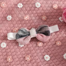Children Baby Girls Clothes Fashion Lapel Pink Plaid Jacket+Black Mesh Dress For Girls Kids Dress Set 3pcs Baby Girl Outfit Sets