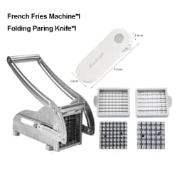 Manual Cutter French Fries Slicer Stainless Steel Potato Chips Maker Meat Chopper Dicer Cutting Machine Cooking Tool For Kitchen