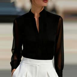 Satin Long Sleeve Shirt Women Elegant Slik Tops Female Solid Color Office Blouse For Women Spring Autumn Pullover