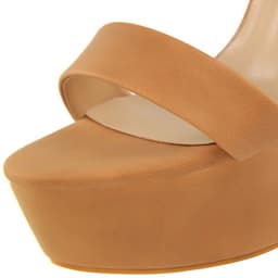 2025 Fashion Platform Open Toe Women's Sandals Super High Heels 13.5cm Ladies Party Shoes Female Soft Leather Buckle Bride Pumps