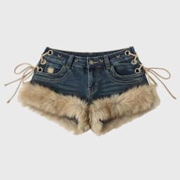 Streetwear Sexy Shorts Women Clothing Patchwork Y2k Denim Jeans Low-waisted Tunic Bodycon Pantalones Cortos De Mujer New Bottoms