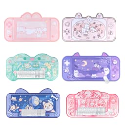 Kawaii Animals Desktop Keyboard Mouse Mats Large Gaming Mat Mousepad Switch PC Computer Laptop Office Table Desk Pad Protector
