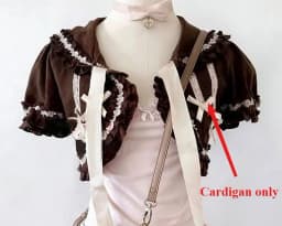 Vintage Sweet Chic Lolita 3 Piece Set Women Lace Cardigan + Camisole Top + Plaid Cake Mini Skirt Japanese Kawaii Fashion Outfit