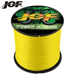 JOF 4 Braided X4 Strands 300M 100M Fly Fishing Line Multifilament Wire Pesca 10-85LB Carp Sea Saltwater Weave Extreme Japan
