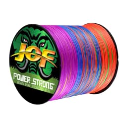 JOF 4 Braided X4 Strands 300M 100M Fly Fishing Line Multifilament Wire Pesca 10-85LB Carp Sea Saltwater Weave Extreme Japan