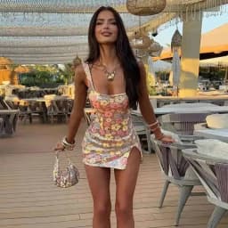 Townlike Floral Sequin Nightclub Sexy Party Dress Women Spaghetti Strap Mini 2025 Spring Summer Dress Slim Bodycon Dresses