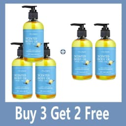 Caramel Vanilla Body Massage Oil Moisturizing Nourishing Smoothing Skin Care Relieve Stress Muscle Relaxing Body SPA Oils