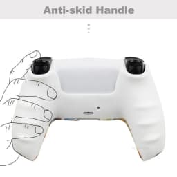 Silicone Cover Skin for PlayStation 5 Accessories for PS5 Controller Cover Thumb Grips Anti-slip Protection Shell Skin for PS5 S