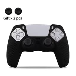 Silicone Cover Skin for PlayStation 5 Accessories for PS5 Controller Cover Thumb Grips Anti-slip Protection Shell Skin for PS5 S