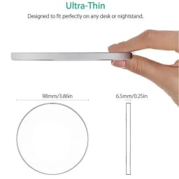 Universal Wireless Charger for Apple iPhone 17/16/15 Pro Max Samsung Galaxy S22/S21 Huawei Xiaomi Google Pixel - Compatible