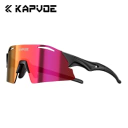 Kapvoe UV400 Fashion Sunglasses Men MTB Bike Cycling Glasses Eyewear Women Bike Outdoor Sports Night-riding Glasses for Racing