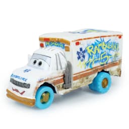 Original Pixar Cars 3 Anime Figure School Bus Cartoon Model Cars 1:55 Metal Die Casting Alloy Cars Child Toys Birthday Gifts