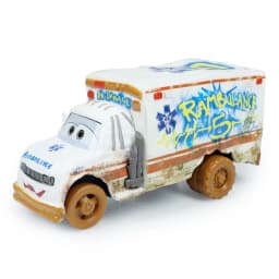 Original Pixar Cars 3 Anime Figure School Bus Cartoon Model Cars 1:55 Metal Die Casting Alloy Cars Child Toys Birthday Gifts
