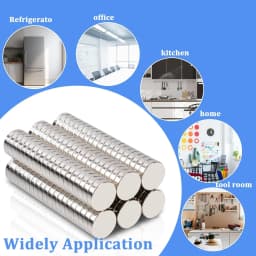 High-Power Neodymium Round Magnet 25x2/25x3/30x2/30x3 mm, Ideal for Fridge Decor, DIY Crafts, Bag Accessories, and Whiteboard