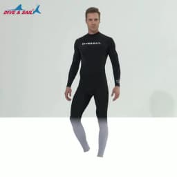 UPF50+Full Body Rash Guard Dive Skins Wetsuit Swimsuit, Sun UV Protection Long Sleeve One Piece Swimming Snorkeling Body Suit