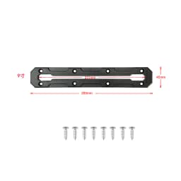 Kayak Low Profile Track for Fishing Rod Holder Gear Track Accessories for Cup Holder Mount Track Rail Track for Paddle Holders