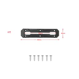 Kayak Low Profile Track for Fishing Rod Holder Gear Track Accessories for Cup Holder Mount Track Rail Track for Paddle Holders