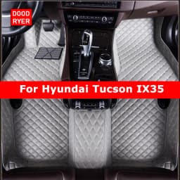 DOODRYER Custom Car Floor Mats For Hyundai Tucson IX35 Auto Carpets Foot Coche Accessorie